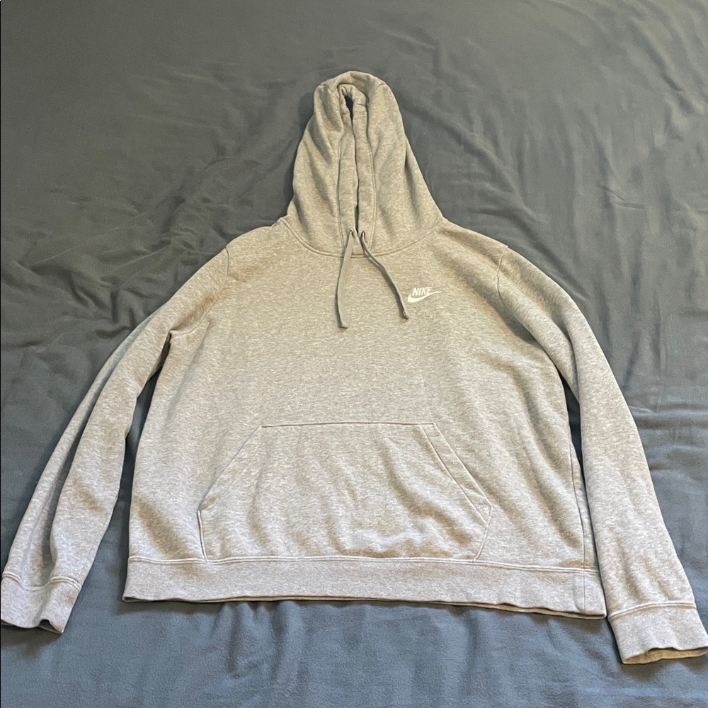 Nike Light Gray Hoodie